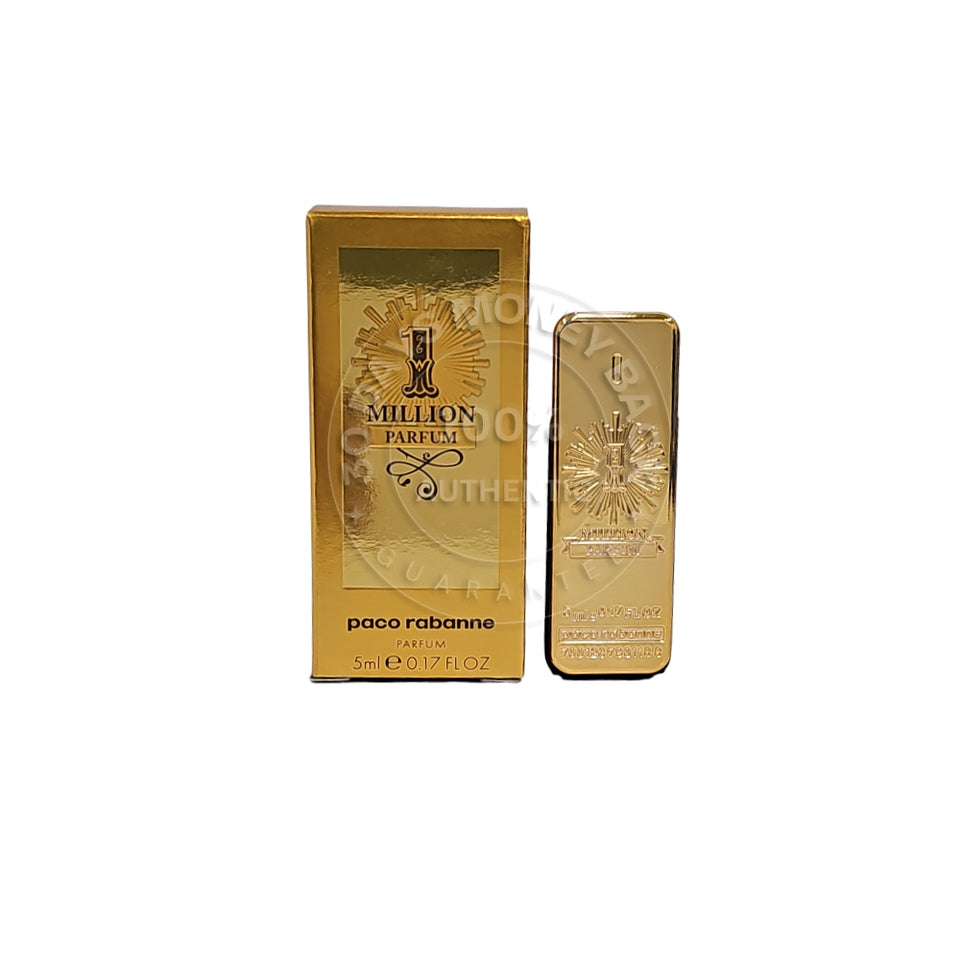 Paco Rabanne 1 Million Parfum 0.17 oz / 5 ml Mini Splash For Men