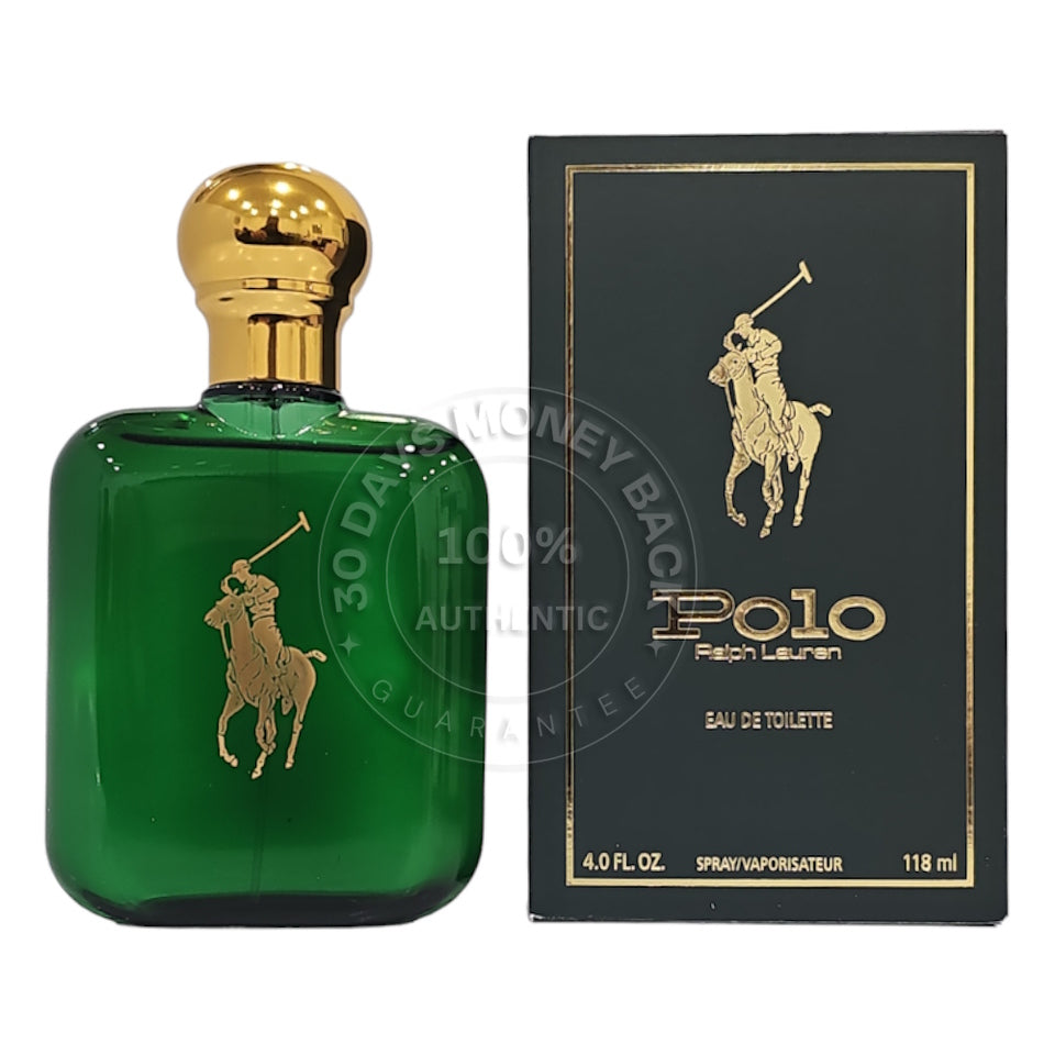 POLO Green Eau De Toilette By Ralph Lauren 4.0 oz / 118 ml For Men