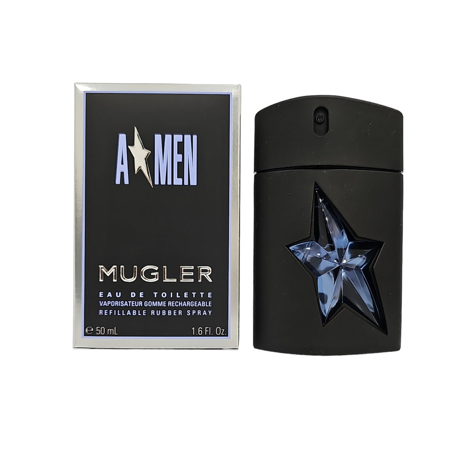 Angel (A*Men) By Mugler 1.6 oz / 50 ml EDT Refillable Rubber Men's Spray