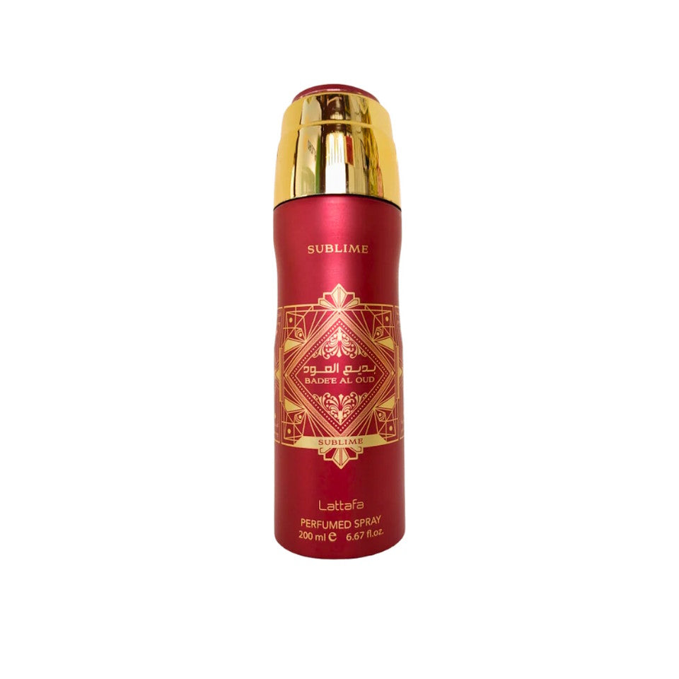 Bade'e Al oud Sublime Deodorant Spray 6.67 oz / 200 ml By Lattafa (Unisex)