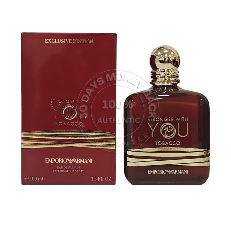 Giorgio Armani Stronger With You Tobacco EDP 3.3 oz / 100 ml Unisex Fragrance