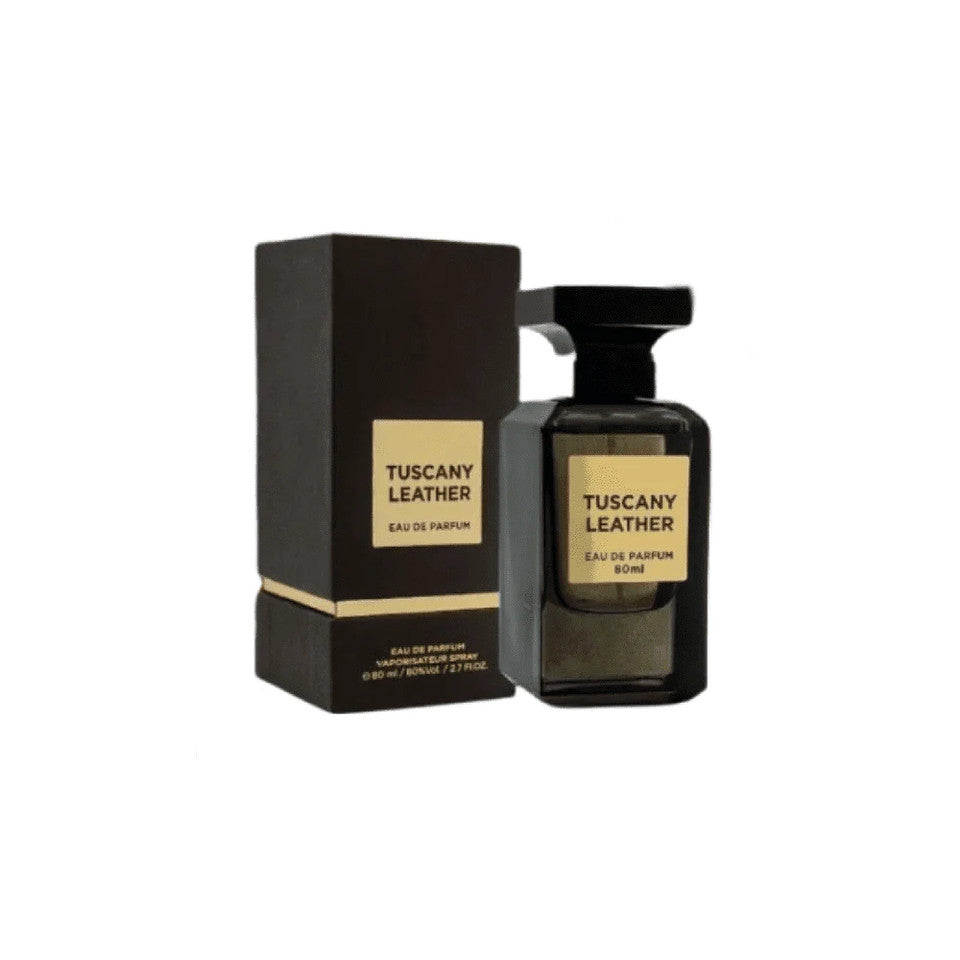 Tuscany Leather by Fragrance World 2.7 oz / 80 ml Eau De Parfum Spray For Unisex