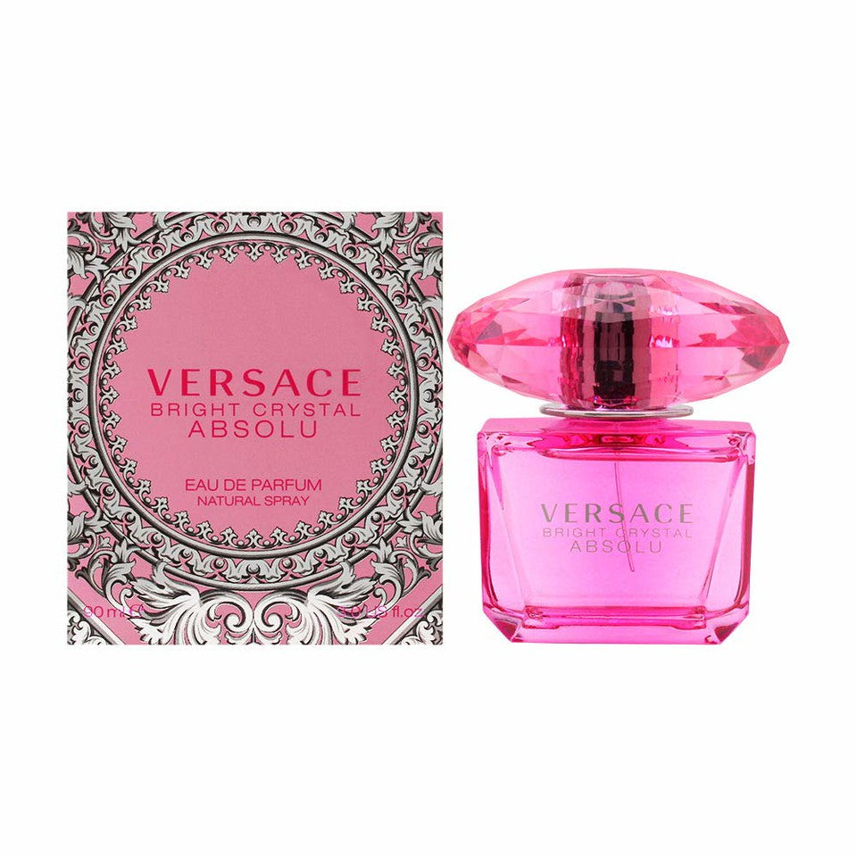 Versace Bright Crystal Absolu Eau De Parfum 3 oz / 90 ml Spray