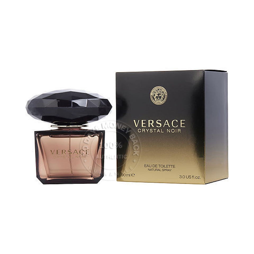 Versace Crystal Noir 3.0 oz / 90 ml Eau De Toilette For Women