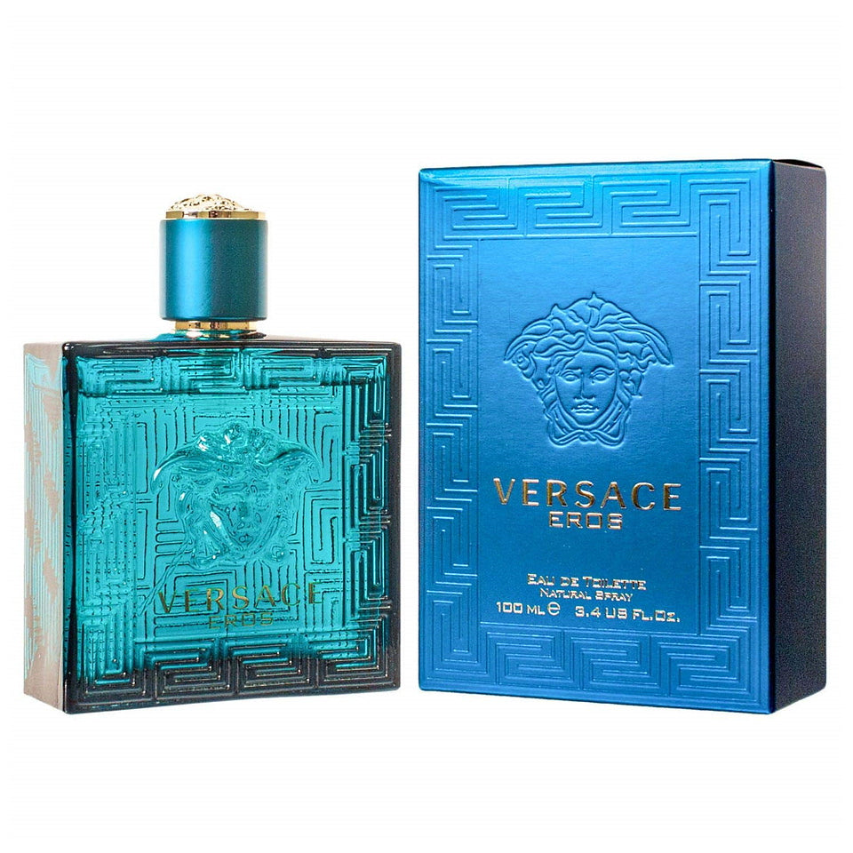 Versace Eros Eau de Toilette 3.4 oz / 100 ml For Men