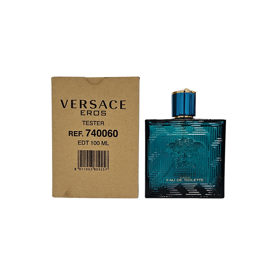 Versace Eros Eau De Toilette 3.4 oz / 100 ml For Men - (Brown Box)