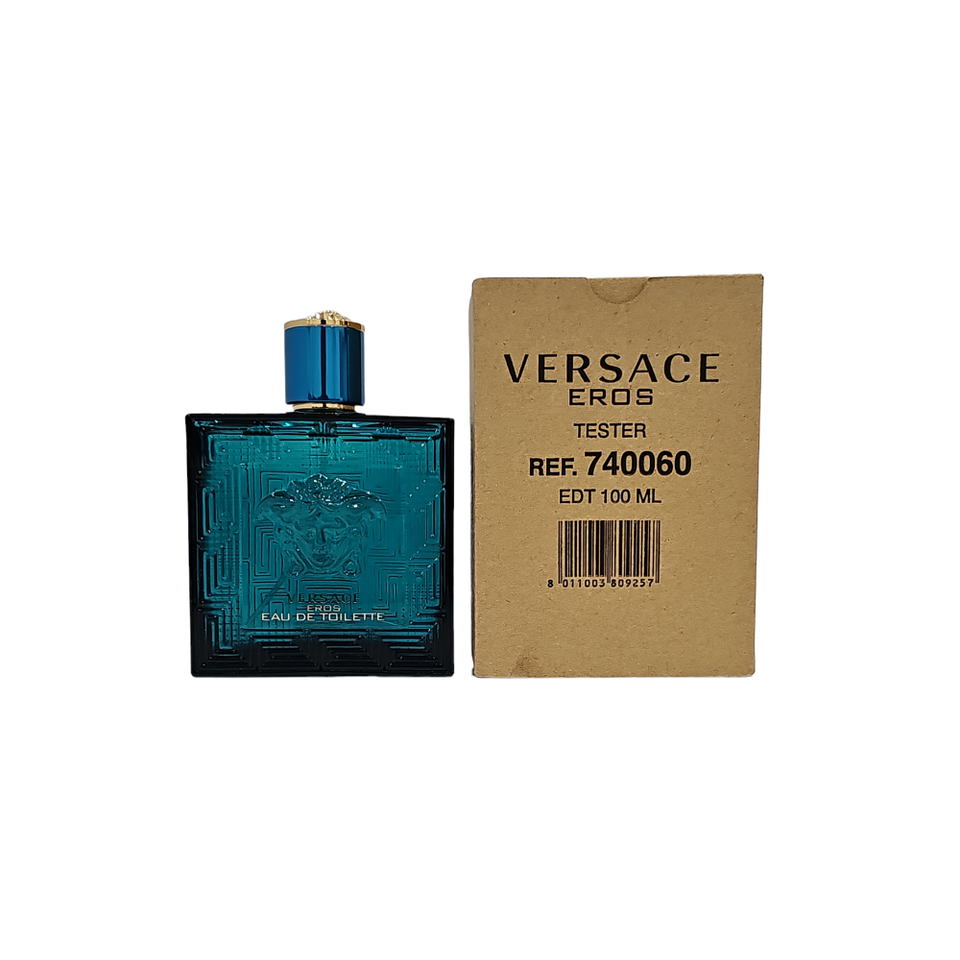 Versace Eros Eau De Toilette 3.4 oz / 100 ml For Men - (Brown Box)