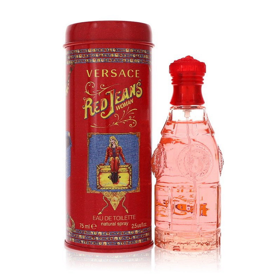 Versace Red Jeans 2.5 oz / 75 ml Eau De Toilette Spray For Women