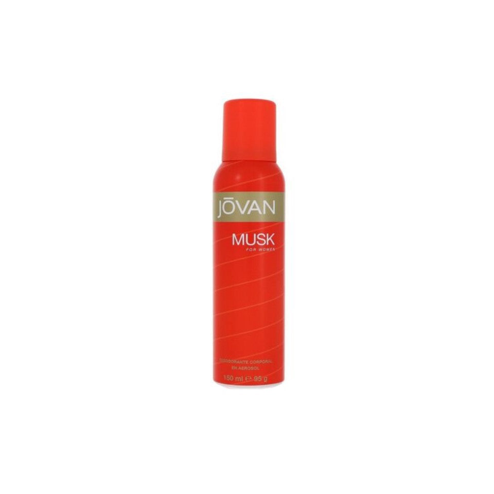 JOVAN Musk Deodorant 150 ml / 95g Body Spray For Women