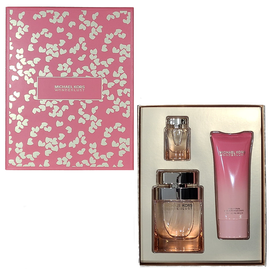 Michael Kors Wonderlust Eau de Parfum 3PCS Gift Set For Women