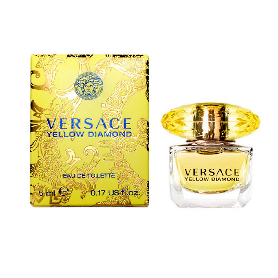 Versace Yellow Diamond Eau de Toilette 0.17 oz / 5 ml Women Splash