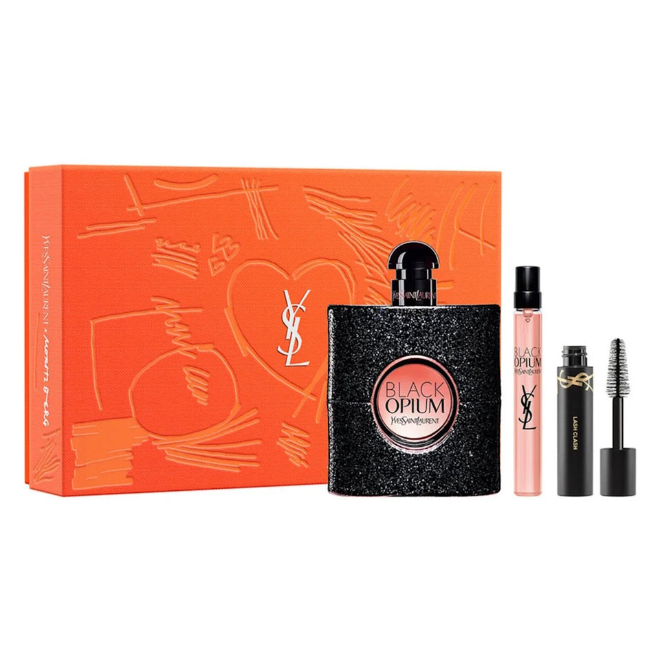 Yves Saint Laurent Black Opium 3 Piece Gift Set For Women