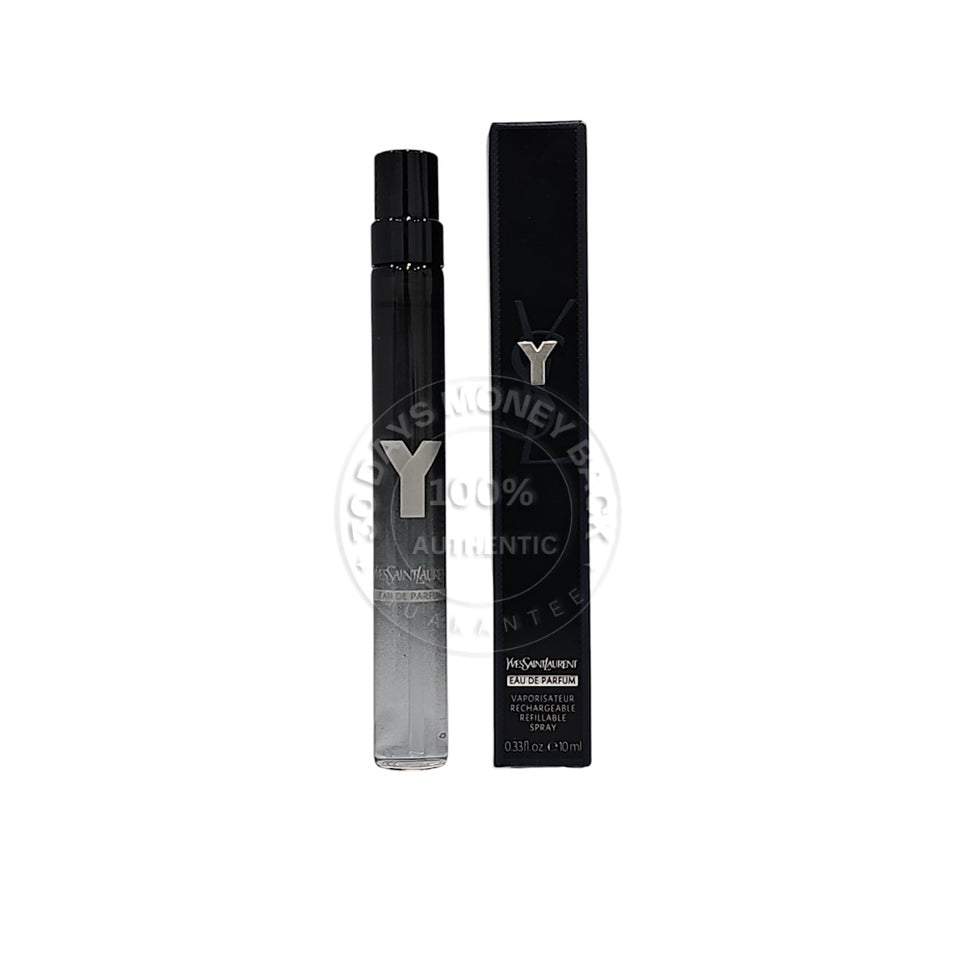 Yves Saint Laurent Y Eau De Parfum 0.33 oz / 10 ml Men's Travel Spray