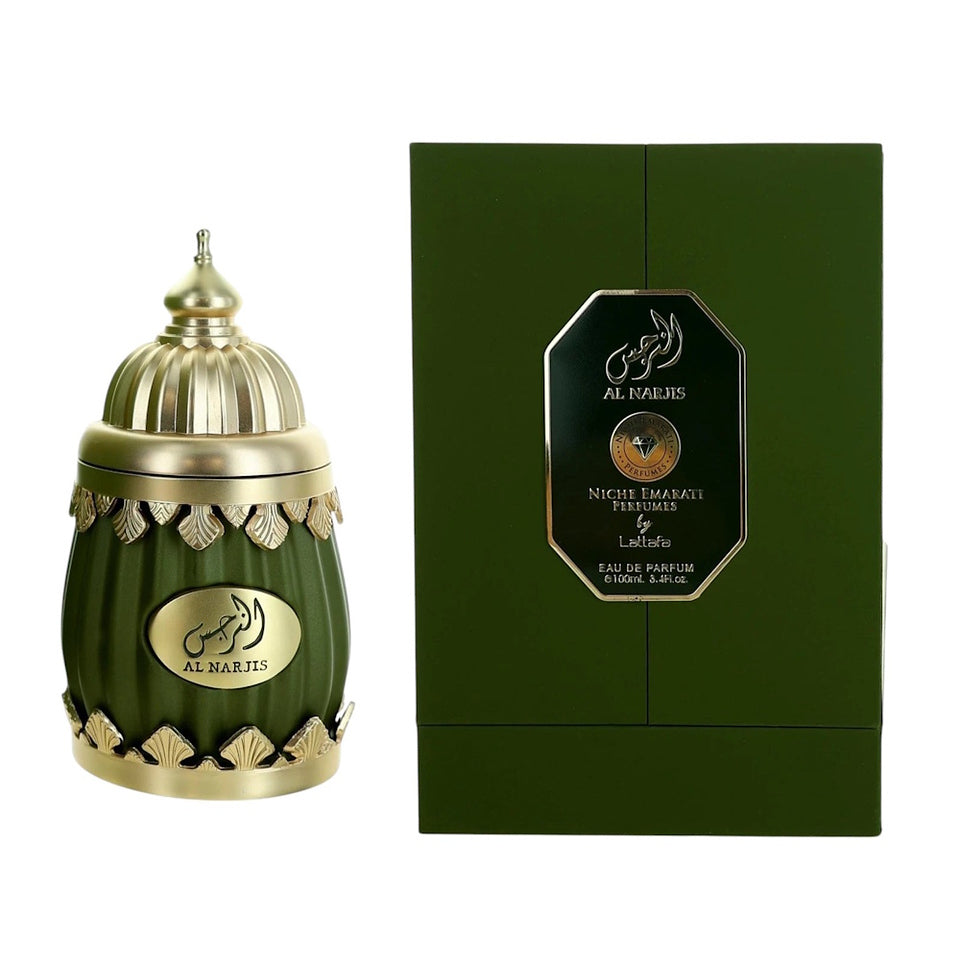 Lattafa Niche Emarati AL NARJIS 3.4 oz / 100 ml Eau De Parfum Spray for Unisex
