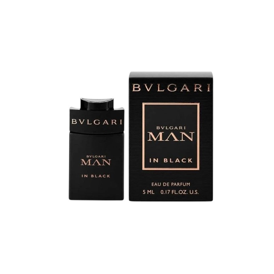 Bvlgari Man In Black Eau De Parfum 0.17 oz / 5 ml Splash For Men