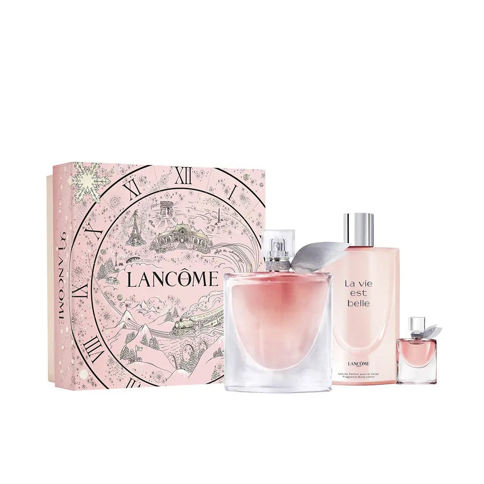 Lancome La Vie Est Belle EDP 3Piece Gift Set (EDP 100ml + B/M 200ml + EDP 4ml)