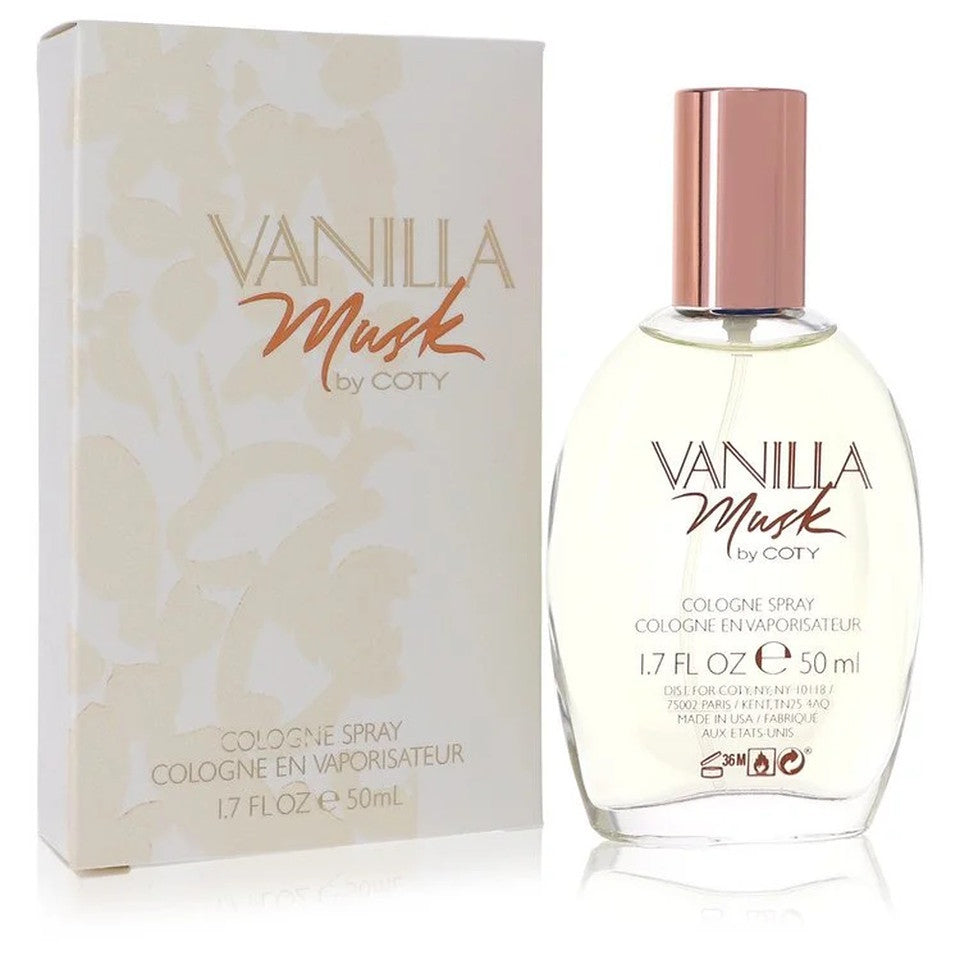 Coty Vanilla Musk Cologne 1.6 oz / 50 ml Spray