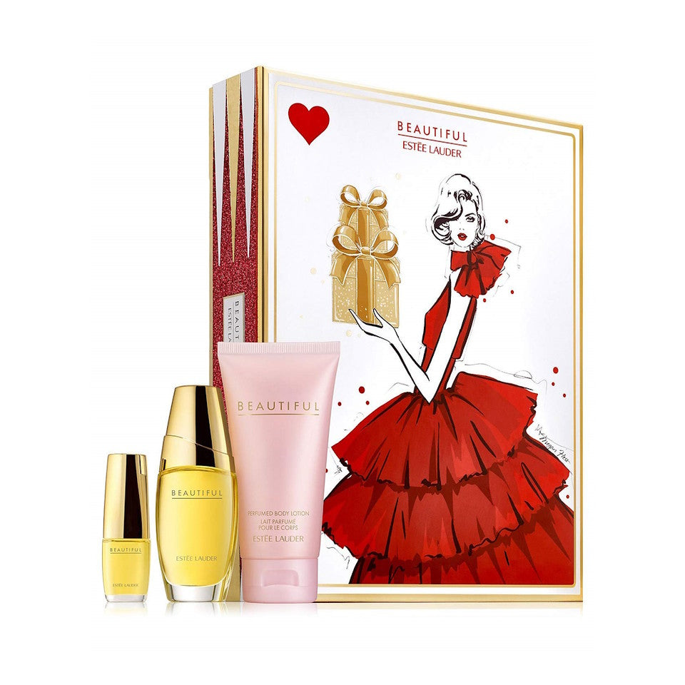 Estee Lauder Beautiful To Go EDP 3 Piece Set For Women