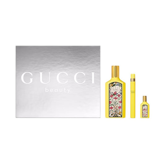 Gucci Flora Gorgeous Orchid 3 Pc EDP Gift Set for Women