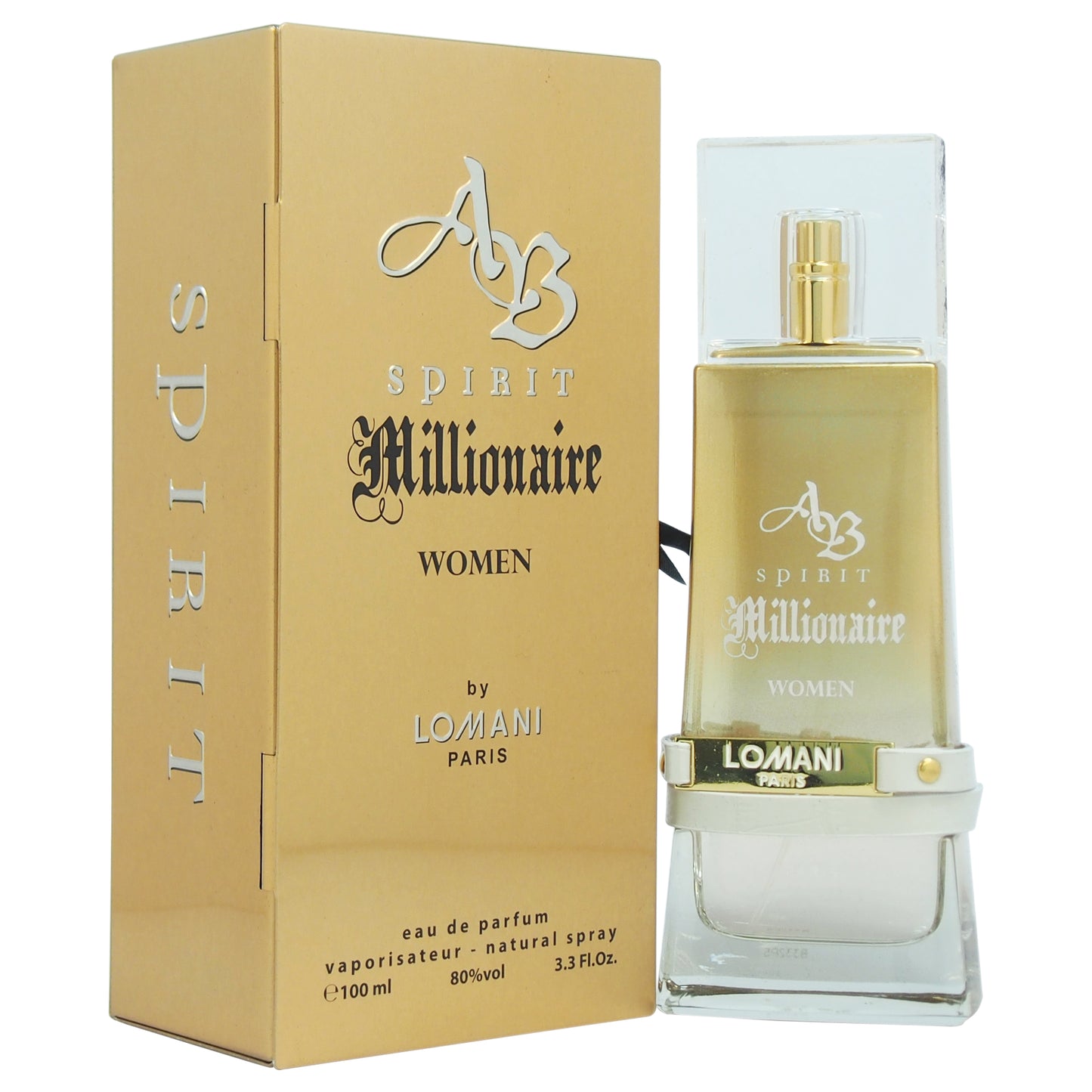 Lomani AB Spirit Millionaire Women 3.3 oz  / 100 ml Eau De Parfum Spray