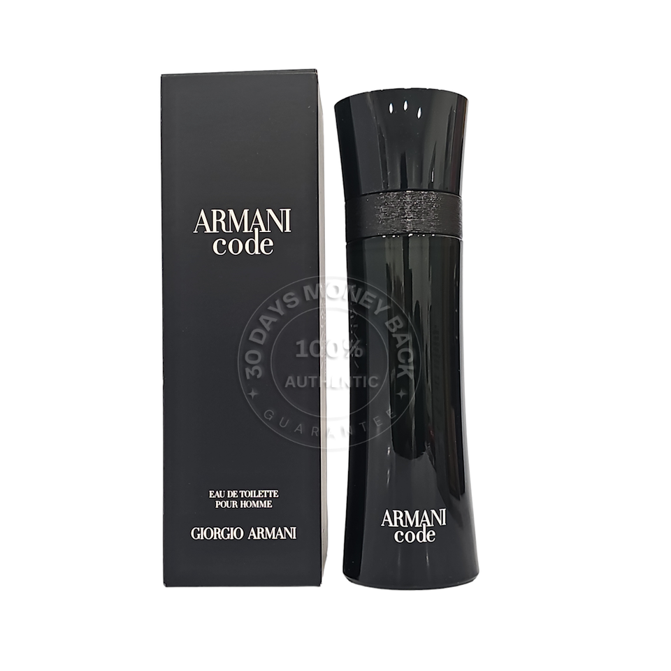 Giorgio Armani Code Eau De Toilette 2.5 oz / 75 ml Spray For Men
