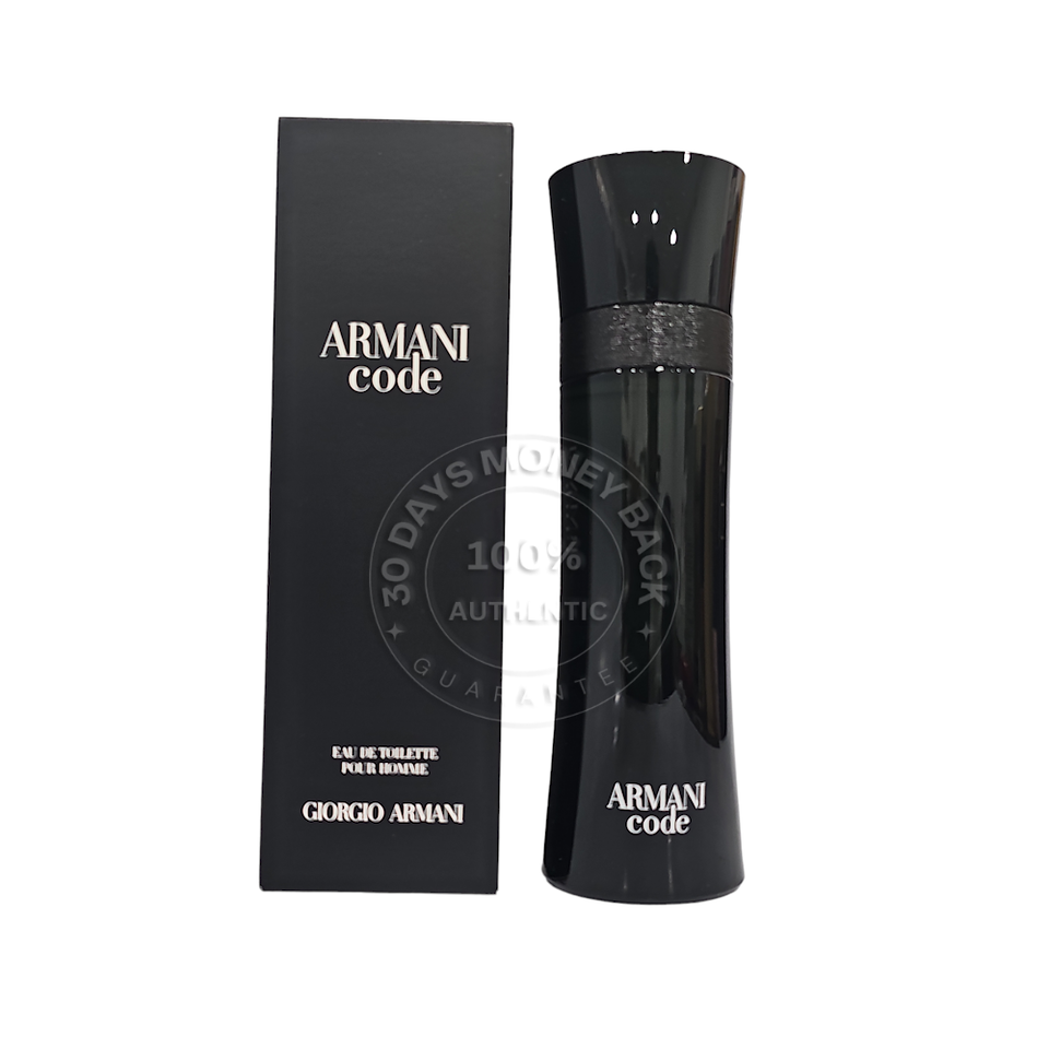 Giorgio Armani Code Eau De Toilette 2.5 oz / 75 ml Spray For Men