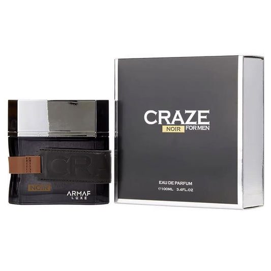 Armaf Craze Noir Eau de Parfum 3.4 oz / 100 ml Spray For Men
