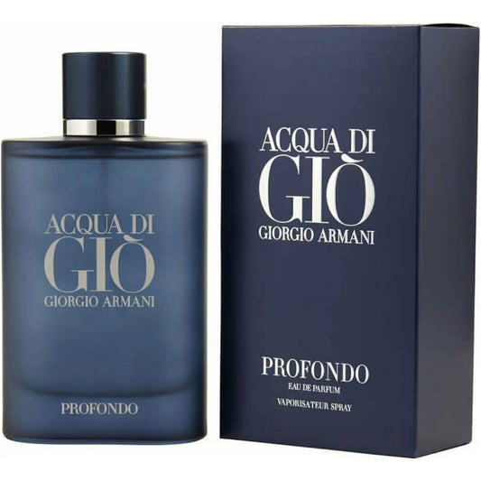 Acqua Di Gio Profondo Eau De Parfum Spray 2.5 oz / 75 ml For Men