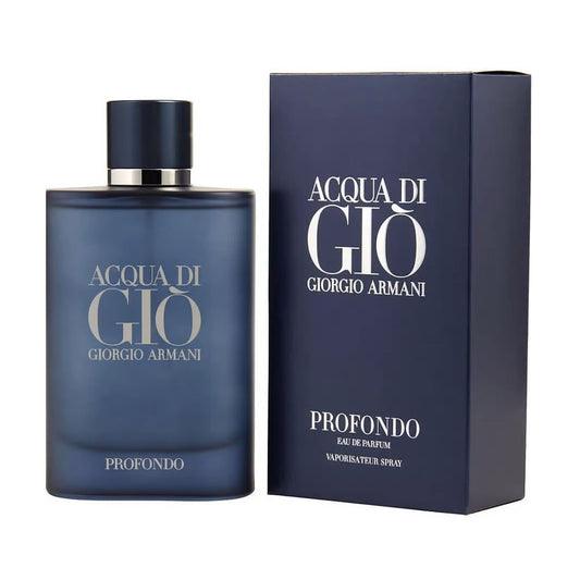 Acqua Di Gio Profondo Eau De Parfum 4.2 oz/ 125 ml Spray For Men