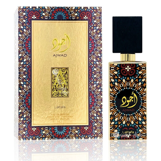 Ajwad EDP Unisex - 60ML (with pouch) by Lattafa