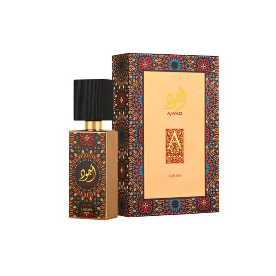 Ajwad EDP Unisex - 60ML (with pouch) by Lattafa
