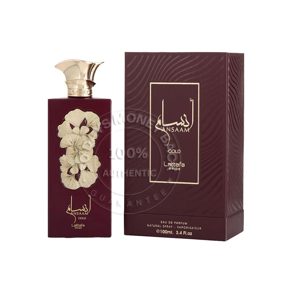 Ansaam Gold By Lattafa Pride 3.4 oz / 100 ml Eau De Parfum Unisex Spray