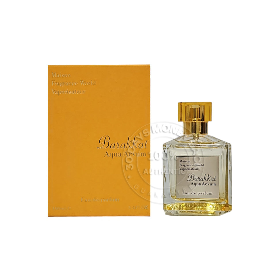 Barakkat AQUA AEVUM Eau De Parfum 3.4 oz / 100 ml Unisex Spray