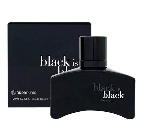 Black is Black By Nuparfums Eau De Toilette 3.4 oz / 100 ml For Men