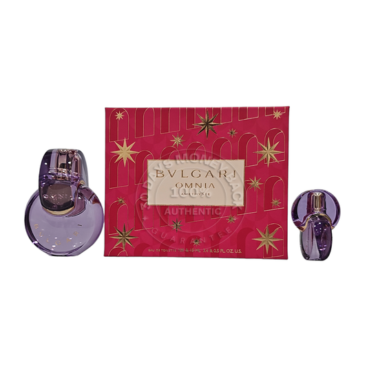 Bvlgari Omnia Amethyste Eau De Toilette 2 Pc Women's Gift Set