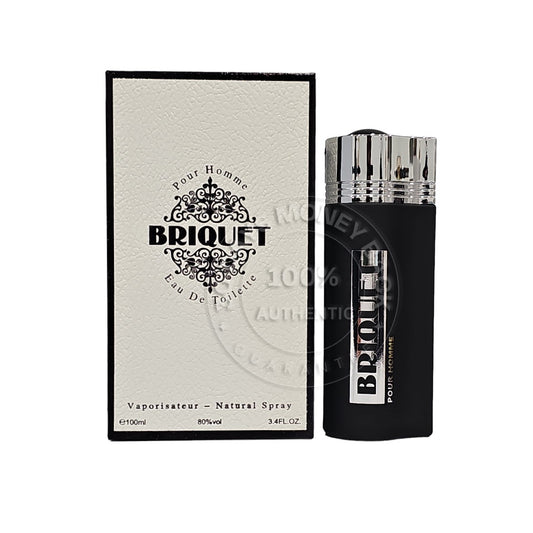 Briquet Pour Homme Eau de Toilette 3.4 oz / 100 ml Spray For Men