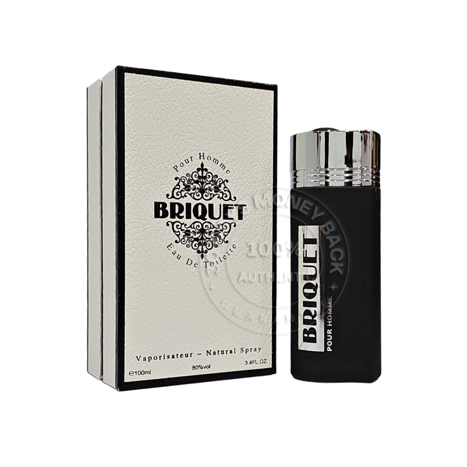 Briquet Pour Homme Eau de Toilette 3.4 oz / 100 ml Spray For Men