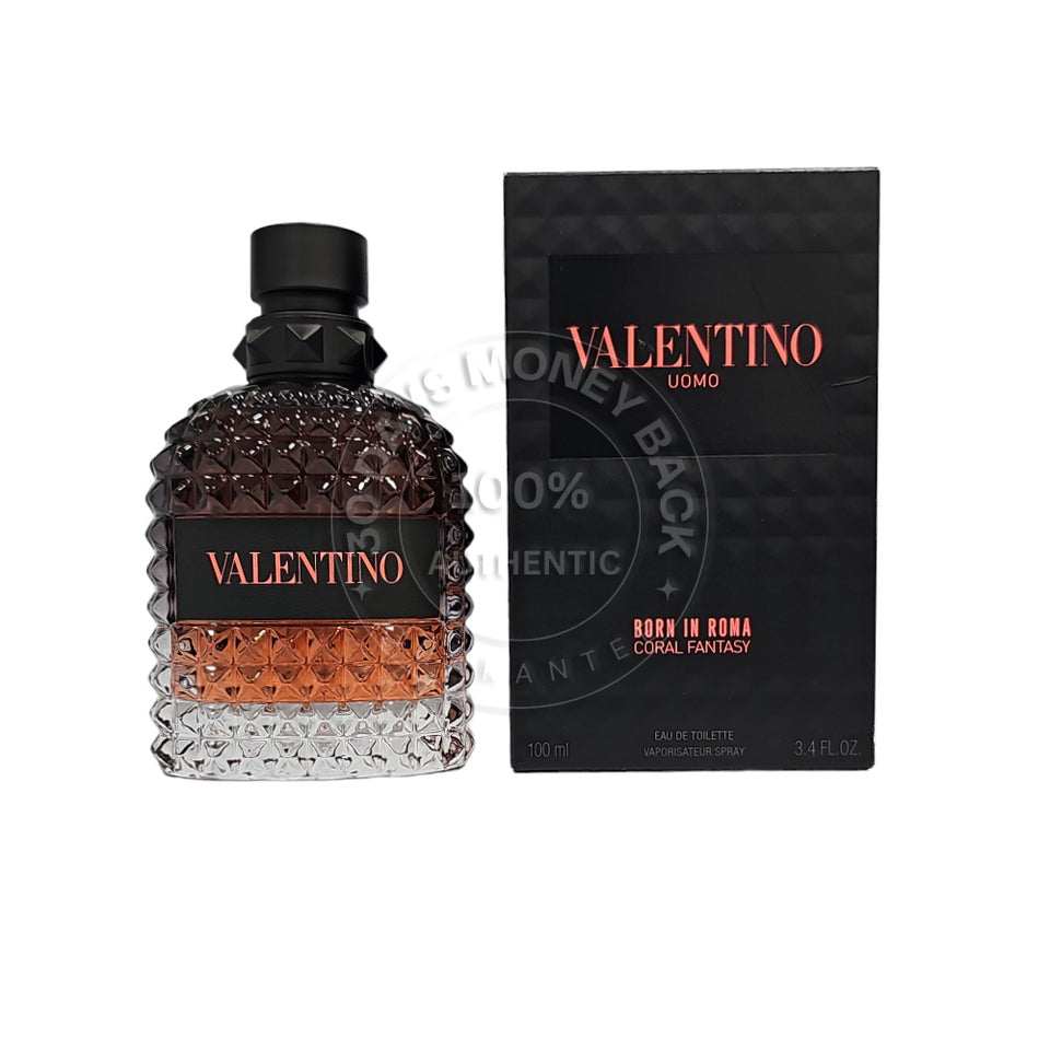 Valentino Uomo Born in Roma Coral Fantasy Eau De Toilette 3.4 oz / 100 ml For Men