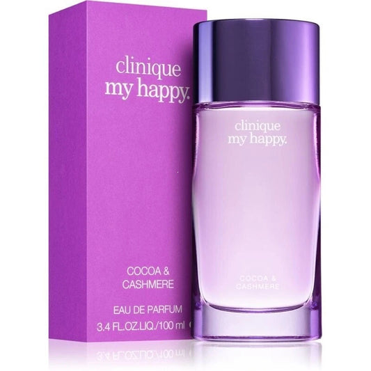 Clinique My Happy COCOA & CASHMERE 3.4 oz/100 ml  Eau De Parfum Spray for Women