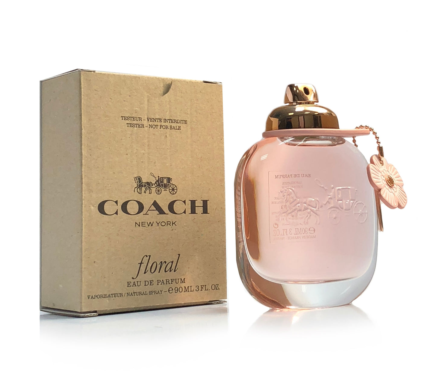 Coach Floral Eau de Parfum 3 oz / 90 ml Spray For Women (Brown Box)