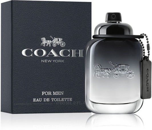 Coach New York Eau De Toilette Spray, Cologne for Men, 2.0 oz