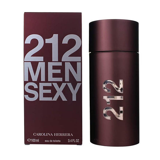 212 Sexy Men Eau De Toilette Ca.ro.li.na He.rr.er.a EDT Spray 3.4 oz/ 100 ml