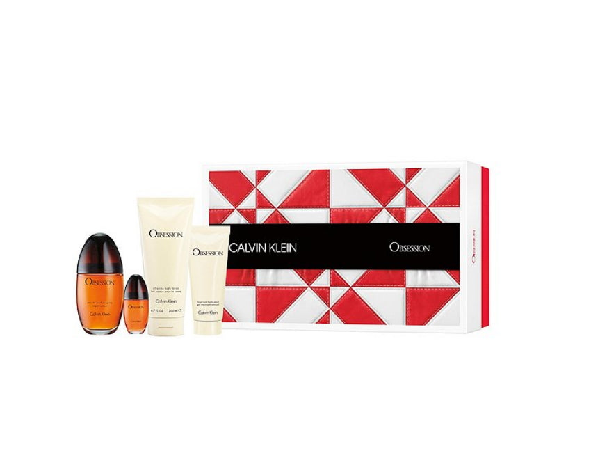 Calvin Klein Obsession Eau de Parfum 4 Pcs Gift Set For Women