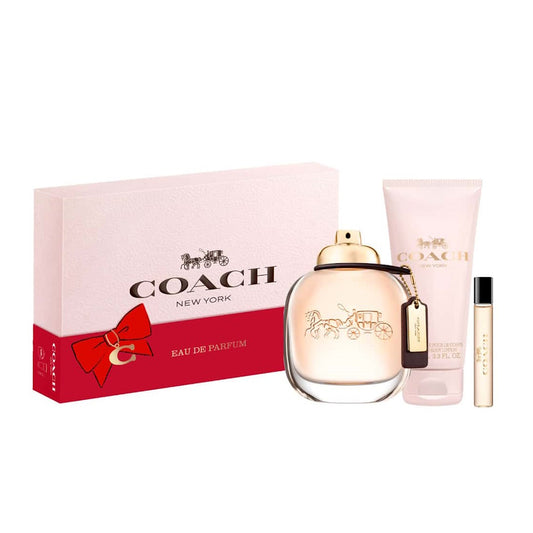 Coach New York Eau de Parfum 3PCS Gift Set For Women
