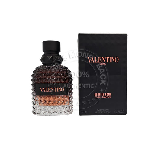 Valentino Uomo Born in Roma Coral Fantasy EDT 1.7 oz  Spray For Men