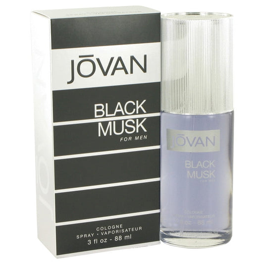 Jovan Black Musk For Men 3 oz Cologne Spray For Men