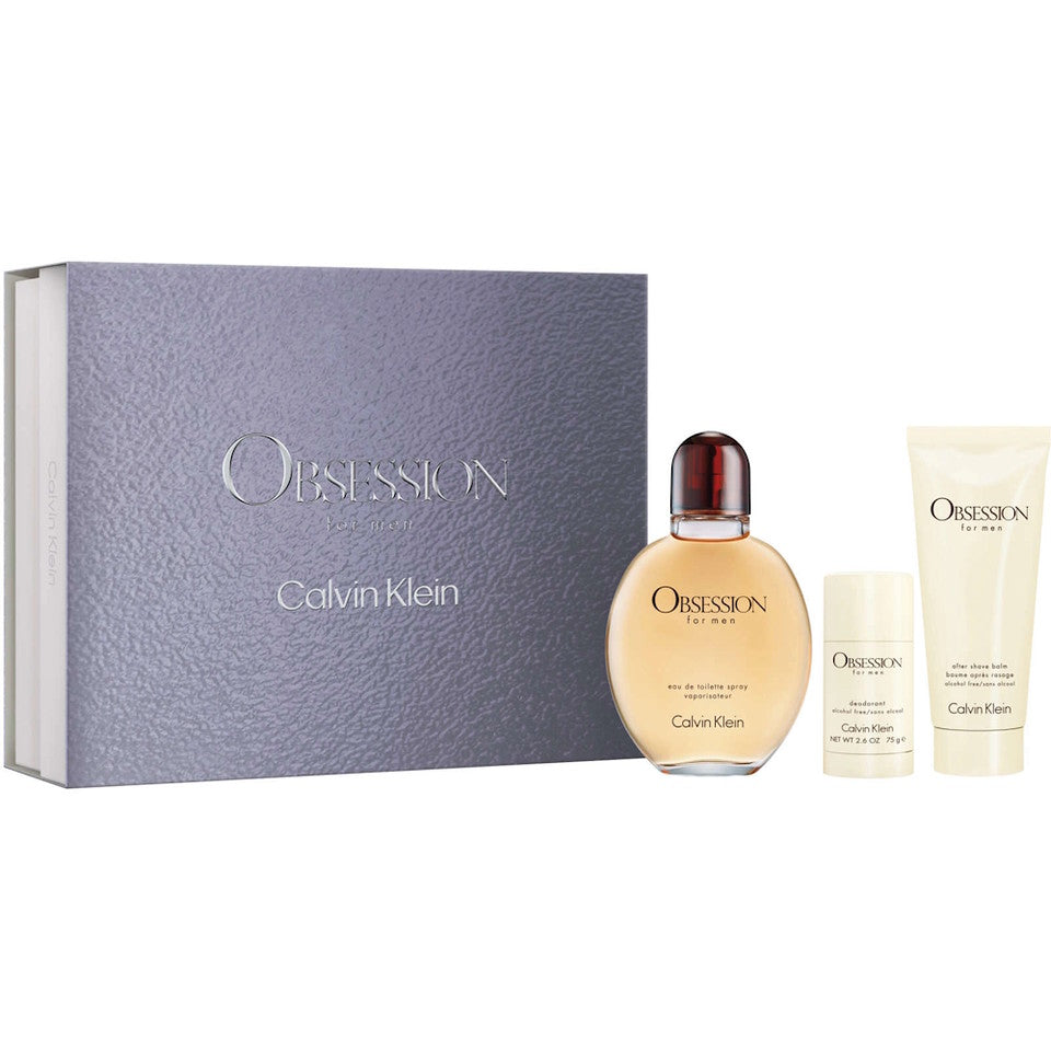 Calvin Klein Obsession EDT 3 Pcs gift set for men