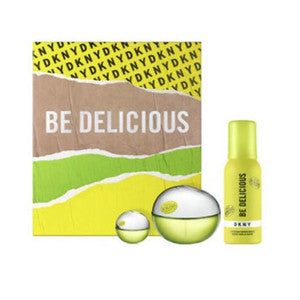 DKNY Be Delicious Eau De Parfum 3 PCS Gift Set For Women