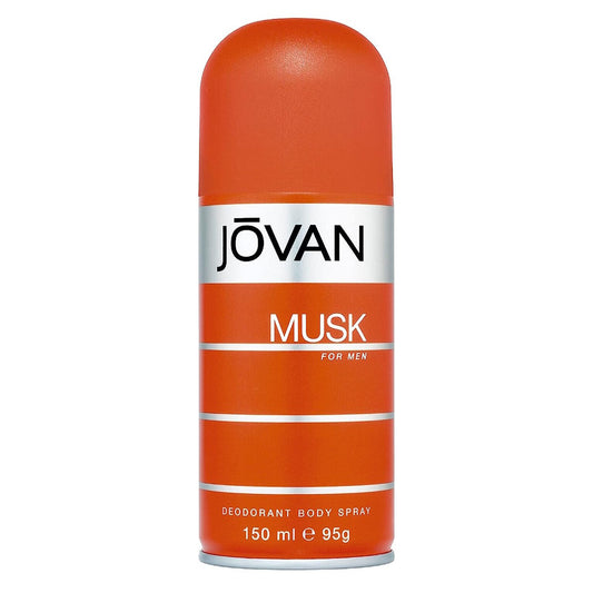 JOVAN Musk Deodorant Pour Homme 150 ml / 95 g Body Spray For Men