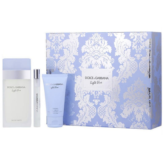 Dolce & Gabbana Light Blue Eau de Toilette 3PCS Gift Set For Women